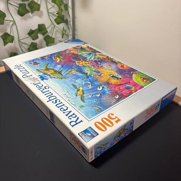 $3/20 Tropical Waters 500 Piece Jigsaw Puzzle by Ravensburger - Picture 4 of 6